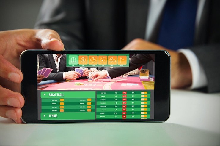 Red Tiger live casino table interface on mariatoto login mobile app
